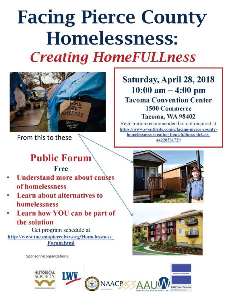 Facing Pierce County Homelessness: Creating HomeFULLness - Greater Tacoma Community Foundation